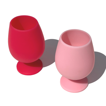porter green STEMM Silicone Wine Glasses Set of 2 - Miyako