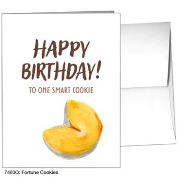 Happy Birthday! To One Smart Cookie - Card