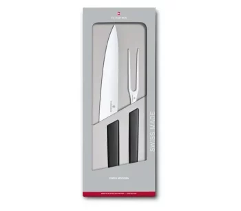 Victorinox Swiss Modern Carving Set Black
