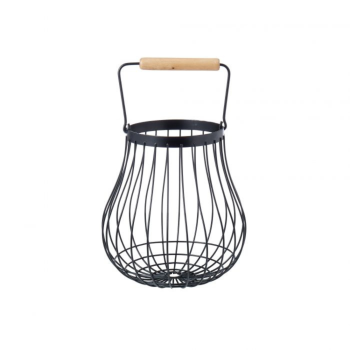 Davis & Waddell Fruit Basket Wooden Handle