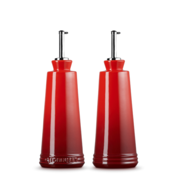 Le Creuset Stoneware Oil and Vinegar Set (3 Colours)
