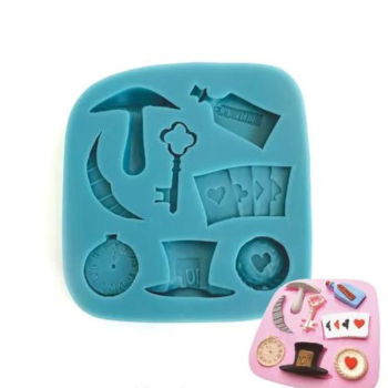 Alice In Wonderland Silicone Mould