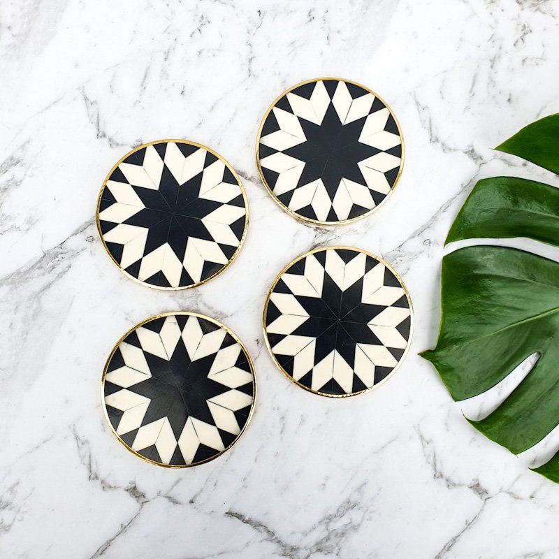 bone-inlay-coaster-set