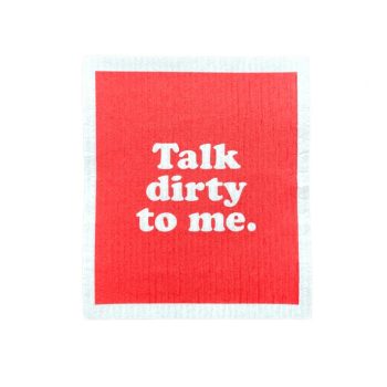 SPRUCE Dishcloth Talk Dirty To Me