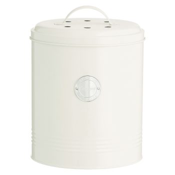 Typhoon Living Compost Bin Cream