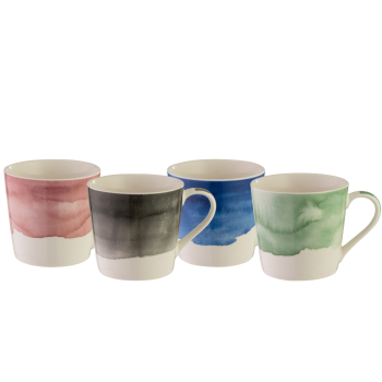 Bundanoon Mod Mug 429ml Set 4 Splash