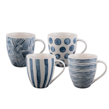 Bundanoon Mega Mug 500ml Set 4 Blue