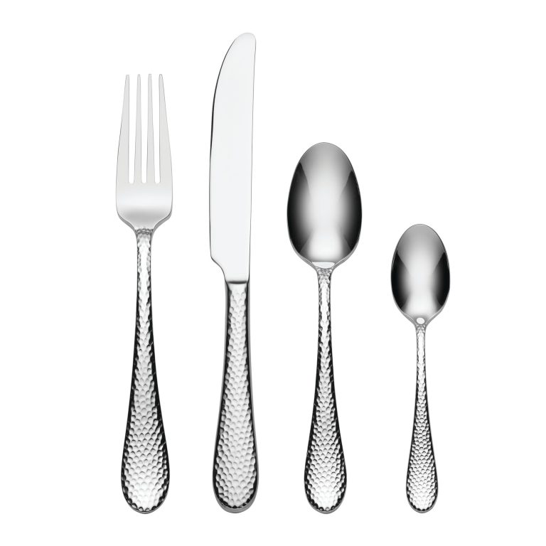 78485 – Oneida – Tibet Hammered 16pc Cutlery Set – HR – 1
