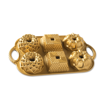 Nordic Ware Geo Bundtlette® Pan 6 Holes