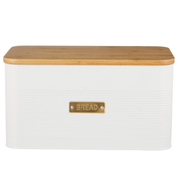Typhoon Otto Square Range Bread Bin White