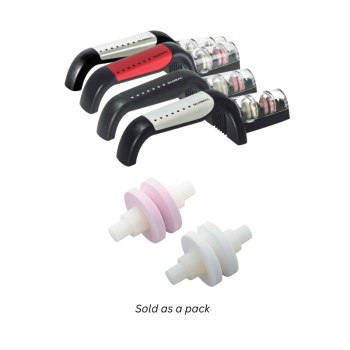 Global G-91 2 Stage Sharpener Replacement Wheels 2pk