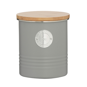 Typhoon Living Tea Canister Grey