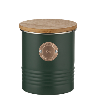 Typhoon Living Tea Canister Green