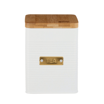 Typhoon Otto Square Tea Canister White