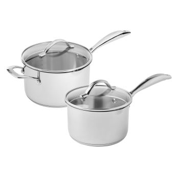 Scanpan STS Saucepan 2 Piece Set