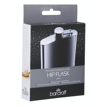 82330 -BarCraft – Hip Flask SS 170ml – PK – 01