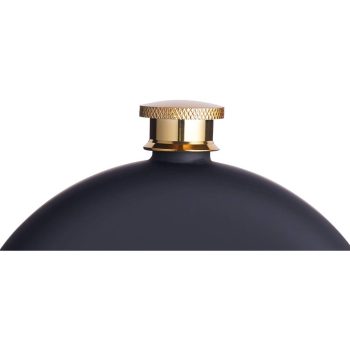 82331 – BarCraft – Hip Flask Soft Touch SS 350ml – Black – HR – 03