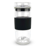 IOco Glass Tea & Coffee Travel Cup 16oz (6 Colours)
