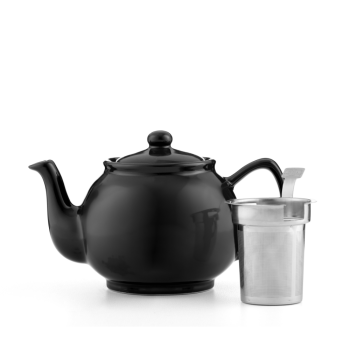 Price & Kensington Gloss Black Teapot (2 Sizes)