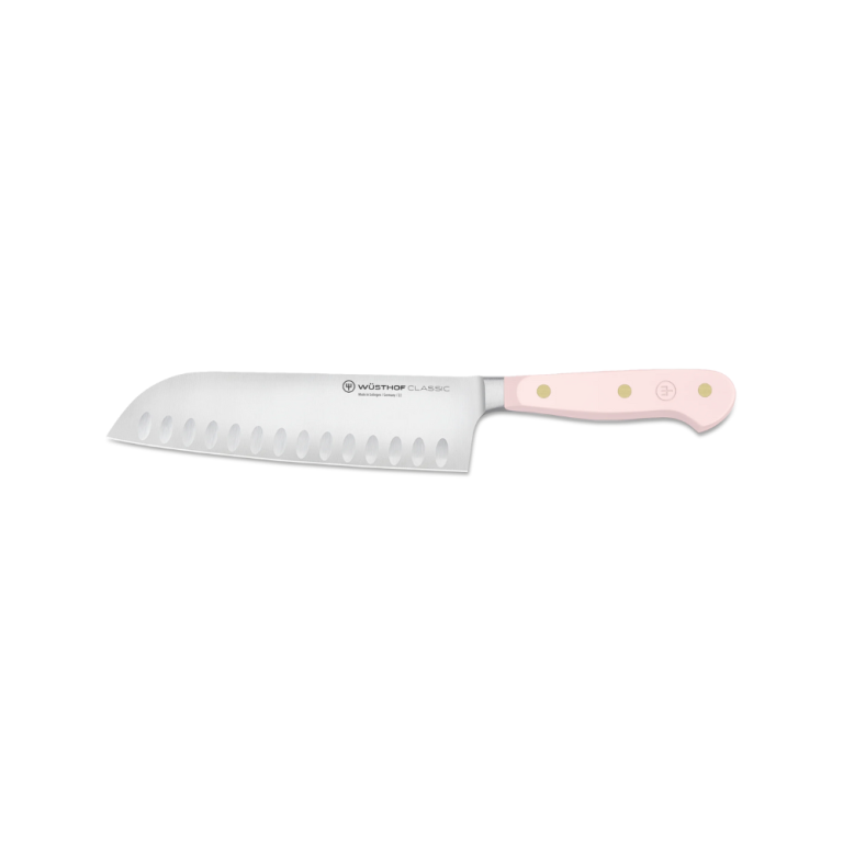 Classic Color Santoku 17cm Knife Pink