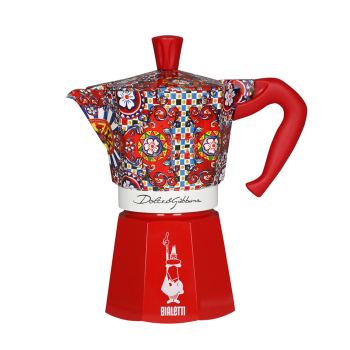 Bialetti Dolce&Gabbana Carretto Siciliano Moka Express 6 cups