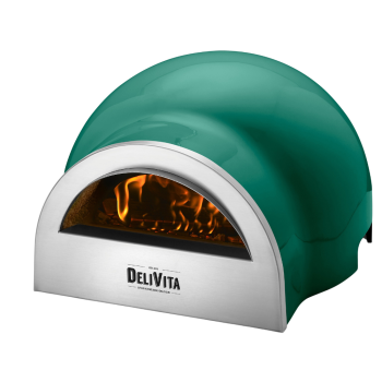 DeliVita Wood-Fired Oven Emerald Green
