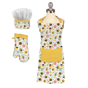 MÜkitchen Mini Bees 3 Piece Set