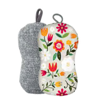 MÜkitchen Scrub Sponge Retro Floral