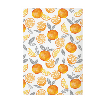 MÜkitchen Designer Print Tea Towel Orange Grove