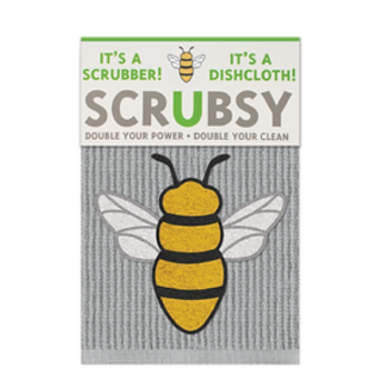 MÜkitchen Scrubsy Dish Cloth & Scrubber Bee