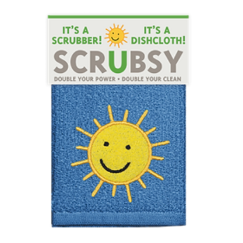 MÜkitchen Scrubsy Dish Cloth & Scrubber Sunshine