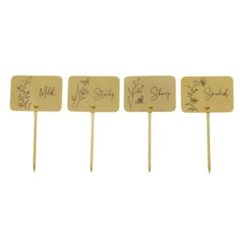 Assemble Printemps Set of 4 Cheese Markers