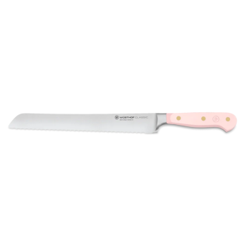 WÜSTHOF Classic Color Double Serrated Bread Knife Pink Himalayan Salt 23cm