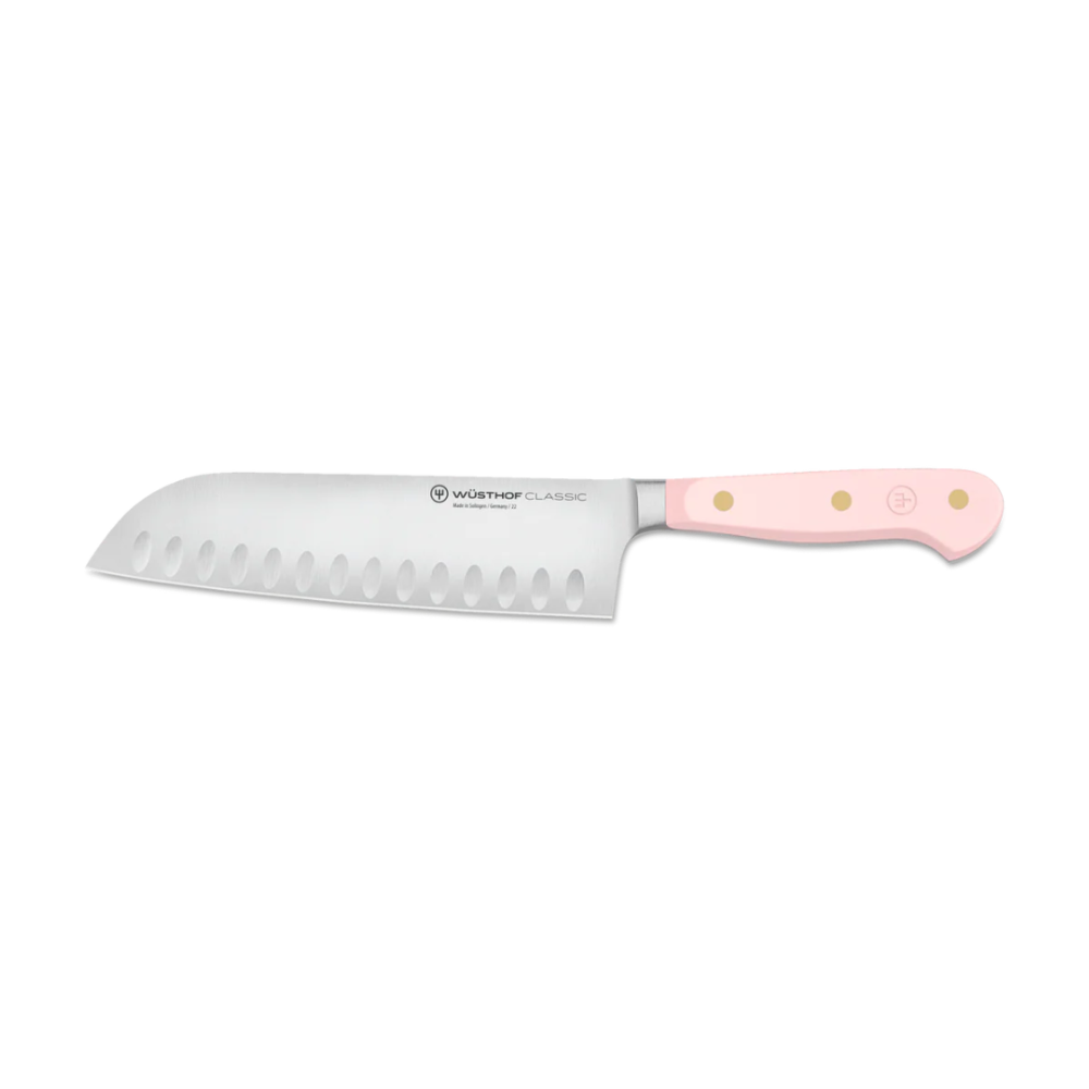 Wusthof Santoku Knife Pink Salt
