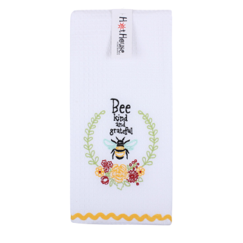 Hot House Bee Kind Tea Towel