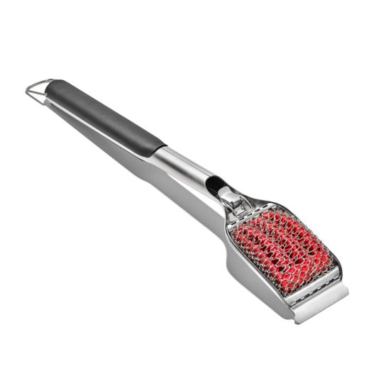 Coiled Grill Brush With Replaceable Head