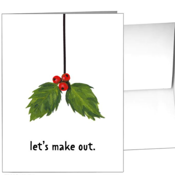 Holly Let's Make Out - Card