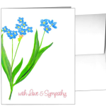 With Love & Sympathy - Card