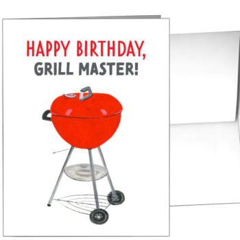 Happy Birthday, Grill Master! - Card