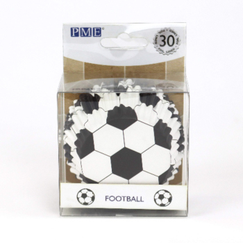 PME Cupcake Cases 30 Pack Football