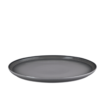 Le Creuset Stoneware Coupe Dinner Plate 27cm Flint