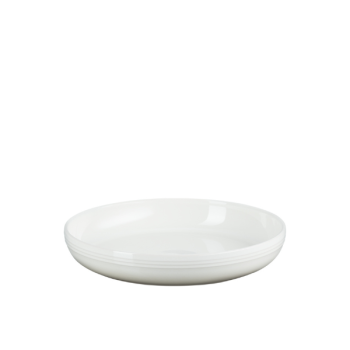 Le Creuset Stoneware Coupe Pasta Bowl 22cm Meringue