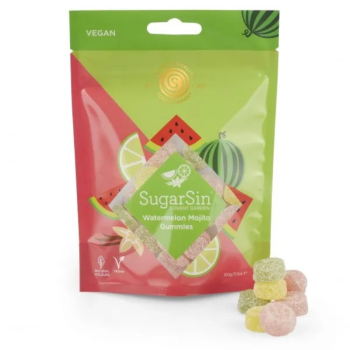 Sugar Sin Gummies Watermelon Mojito 100g