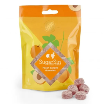 Sugar Sin Gummies Peach Sangria 100g