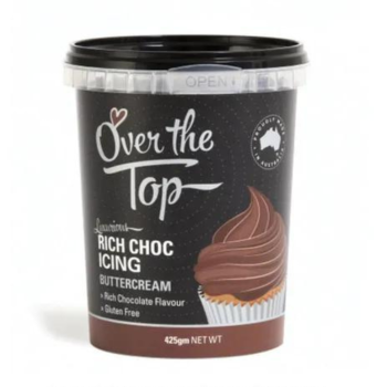 Over The Top Buttercream Icing Chocolate Brown
