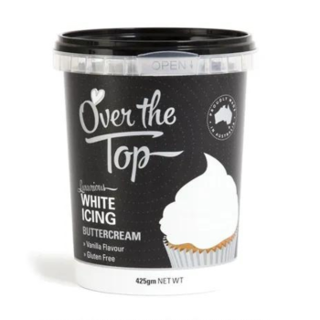 Over The Top Buttercream Icing White