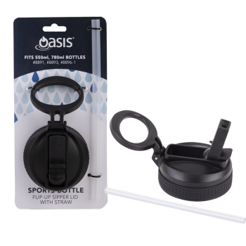Oasis Sipper Lid for Stainless Steel Double Wall Insulated Sports Bottle
