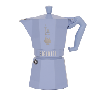 Bialetti Moka Exclusive Light Blue (2 Sizes)
