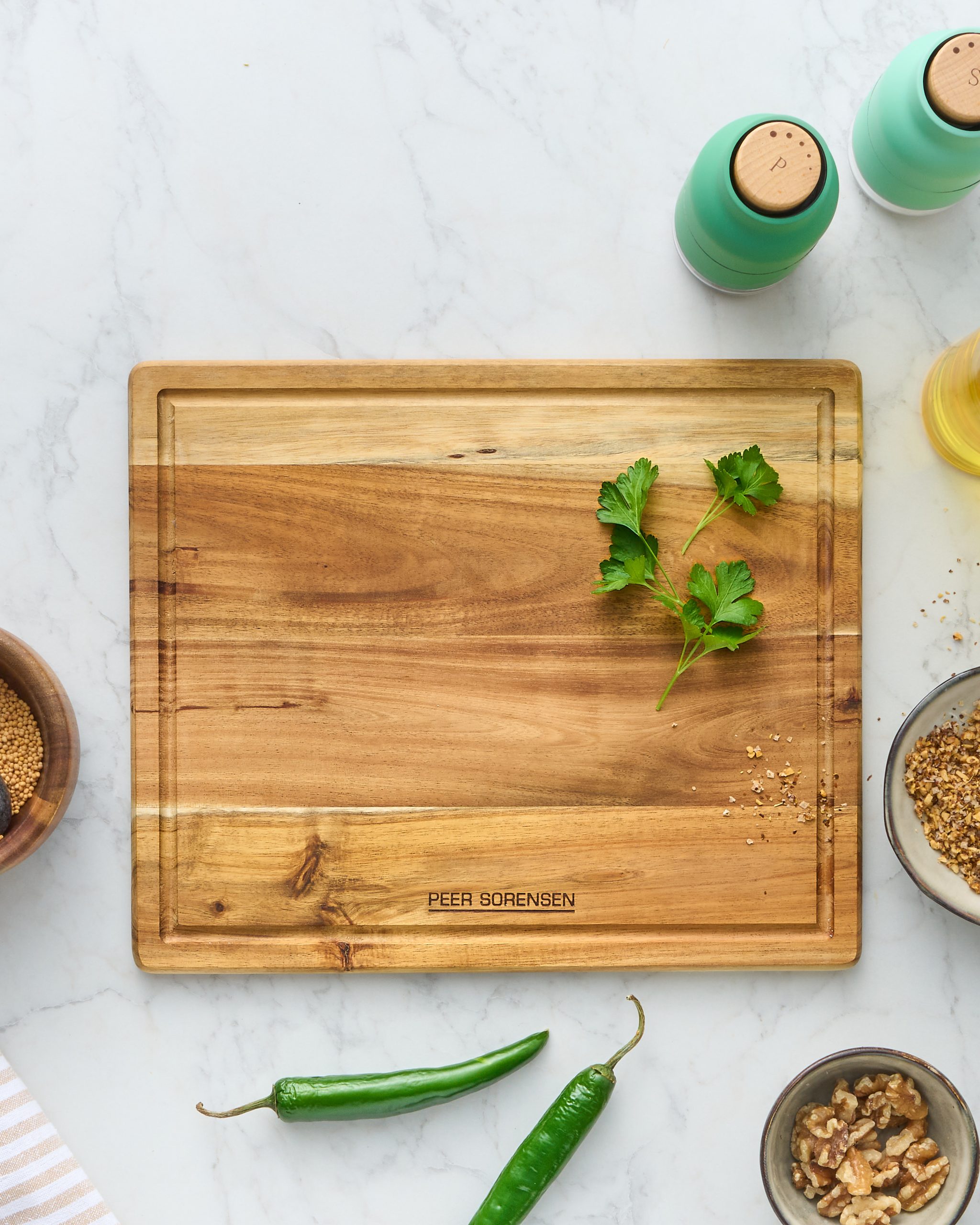 Peer Sorensen Acacia Wood Steak Serving Board 30x25cm (2)