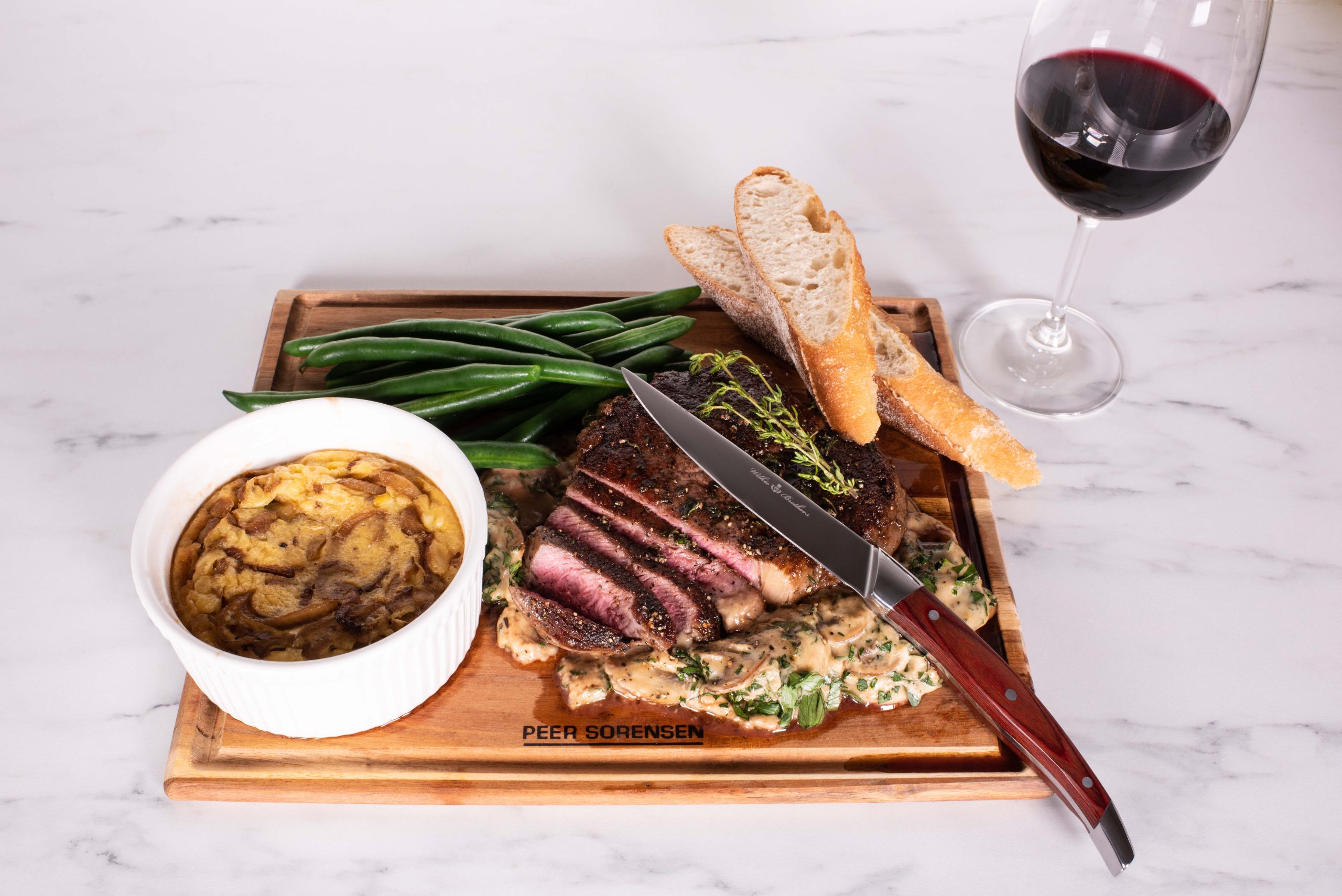 Peer Sorensen Acacia Wood Steak Serving Board 30x25cm (3)
